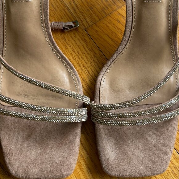 Steve Madden Strappy Sparkly Heel - Size 6.5 Women - Picture 8 of 12